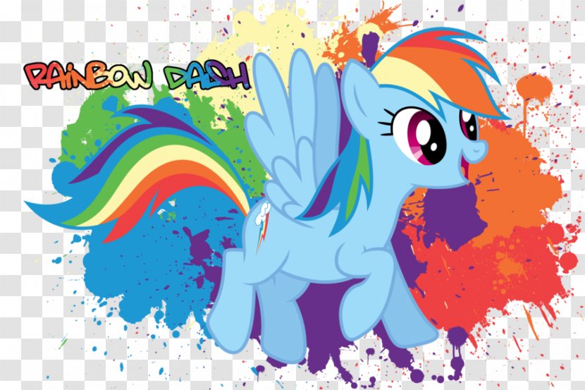 Rainbow Dash Pony Rarity Twilight Sparkle Horse - Tree Transparent PNG