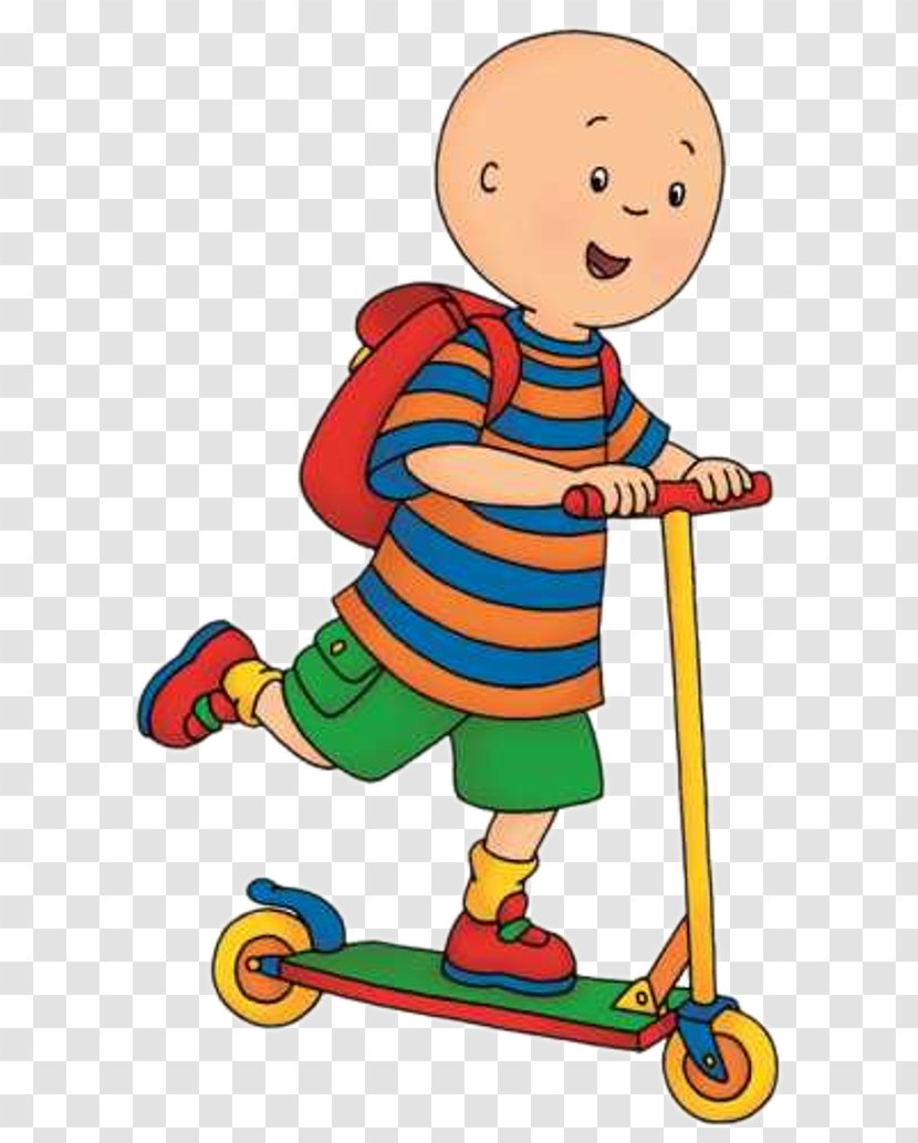 Children's Television Series Cartoon Caillou And Gilbert - Child - Area Transparent PNG