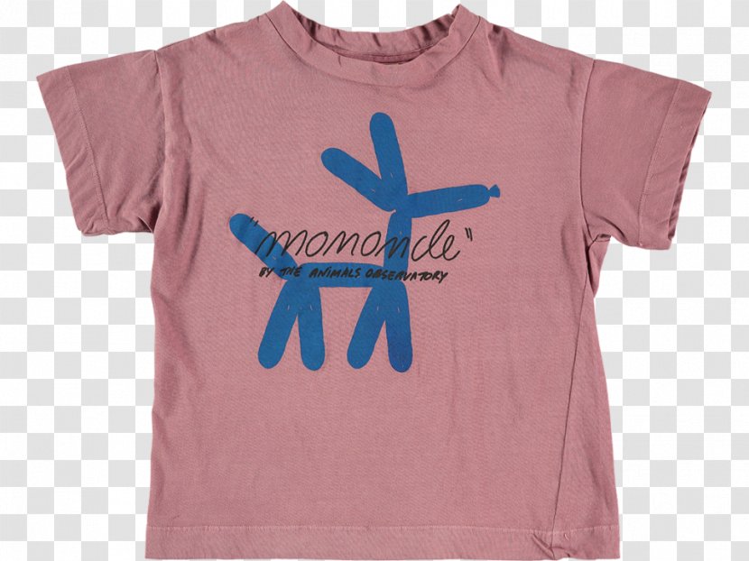 T-shirt Shoulder Sleeve Outerwear - Pink Transparent PNG