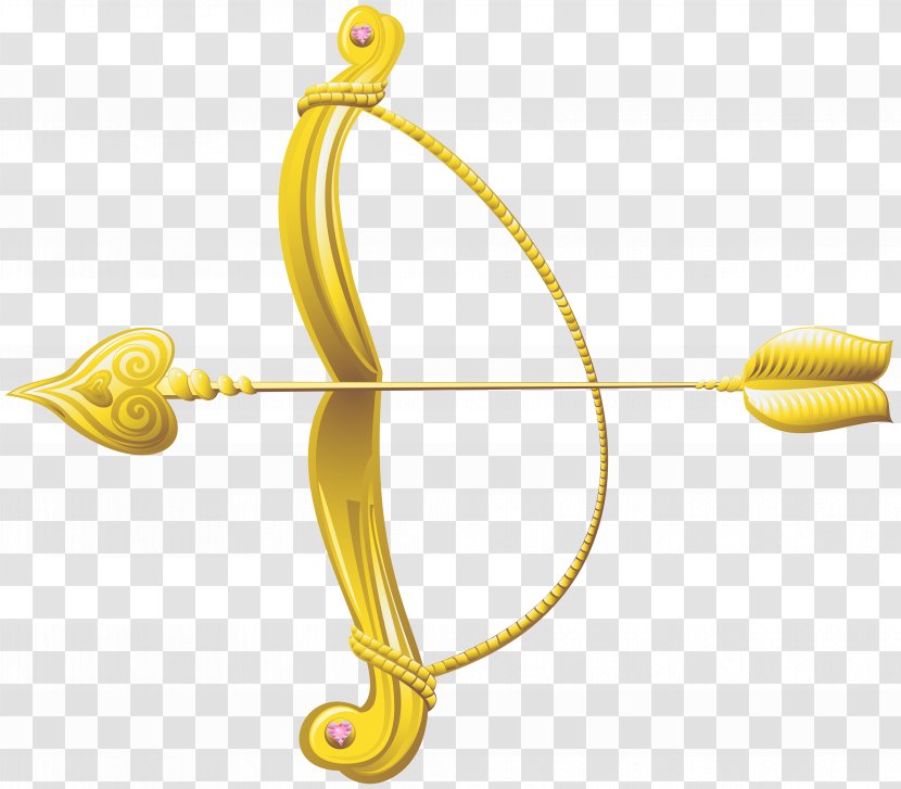 Cupid's Bow And Arrow - Cupid Transparent PNG