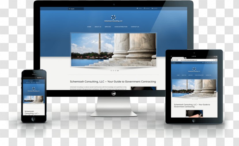 Responsive Web Design Business Consulting Firm - Brand Transparent PNG