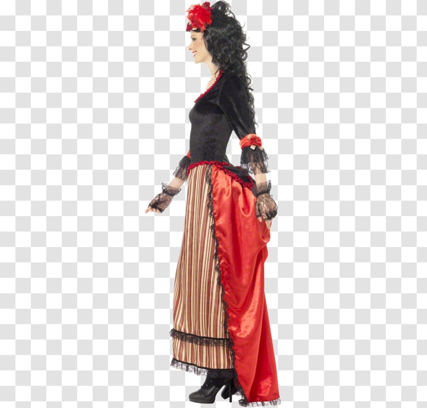 American Frontier Robe Costume Dress Western Saloon - Disguise Transparent PNG