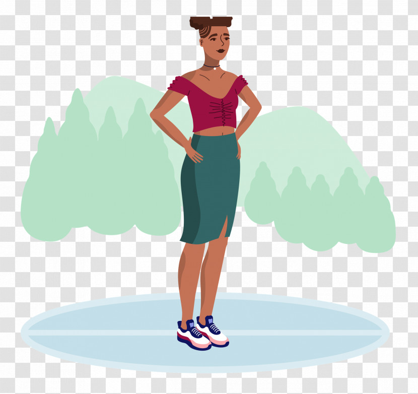 Woman Fitness Transparent PNG