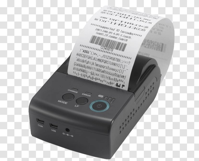 Point Of Sale Thermal Printing Printer Wireless - Brother Industries Transparent PNG
