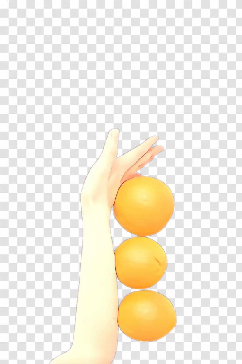 Orange - Yellow - Fruit Finger Transparent PNG