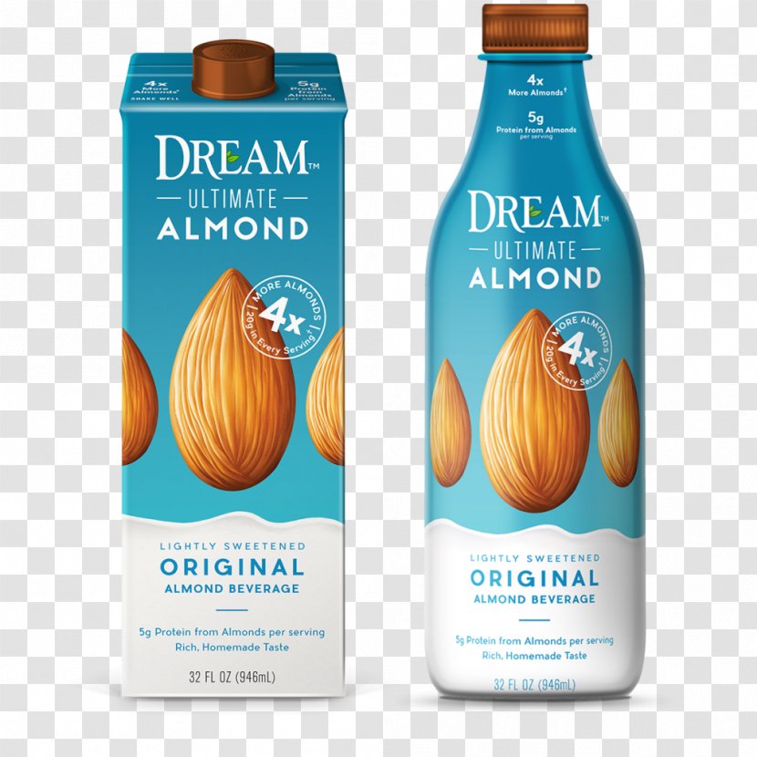 Ice Cream Coconut Milk Substitute - Veganism - Almond Transparent PNG