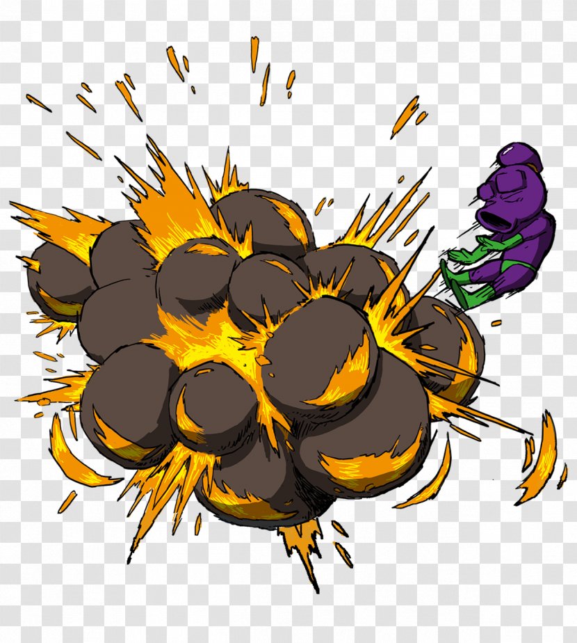 Insect Bee Gameplay - Pollinator - Explosion Transparent PNG