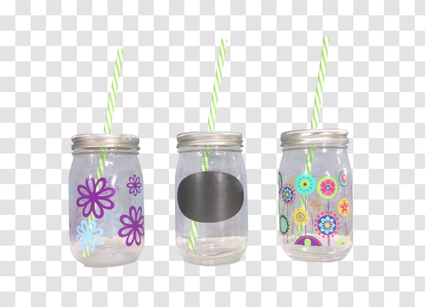 Mason Jar Plastic Artificial Flower Glass Lid Transparent PNG