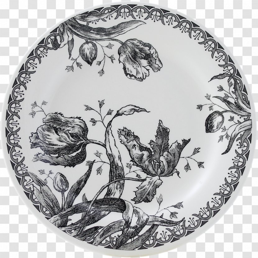 Plate Faïencerie De Gien Tableware Faience - Creilmontereau Transparent PNG