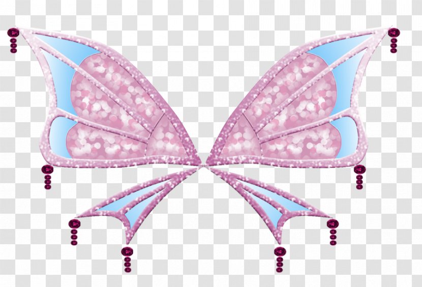 Pink M - Butterfly - PINK WINGS Transparent PNG
