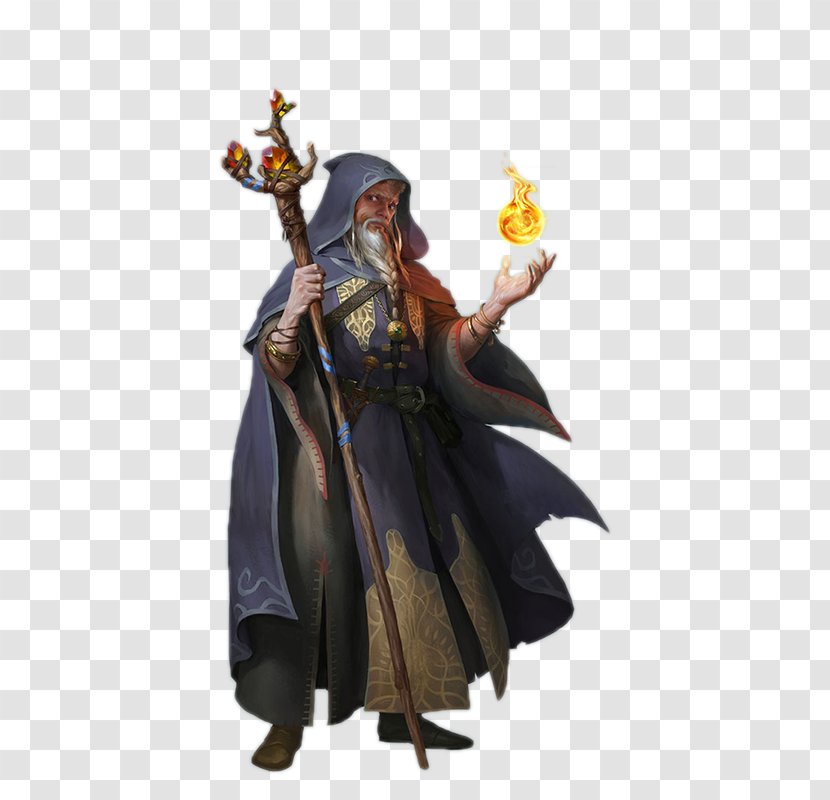 Dungeons & Dragons Pathfinder Roleplaying Game D20 System Wizard Magician - Fantasy Transparent PNG