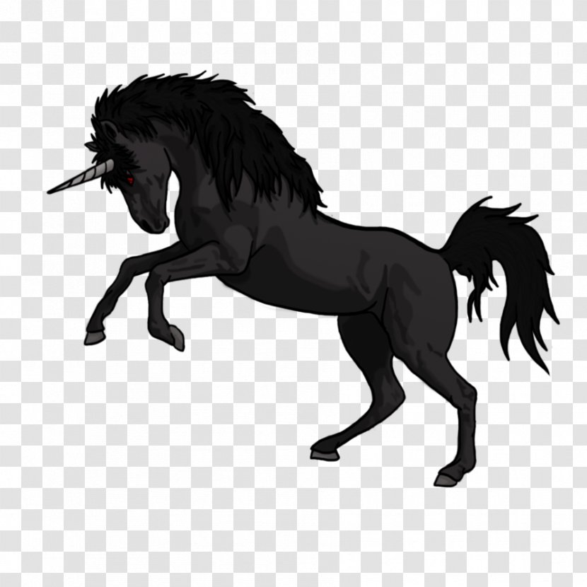 The Black Unicorn - Mane Transparent PNG