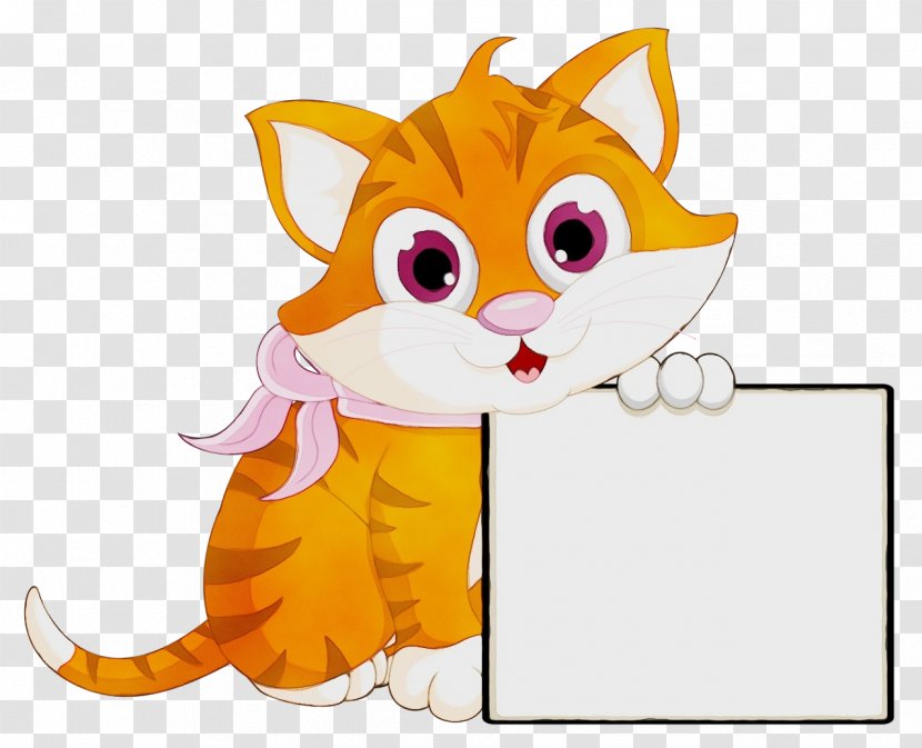Cat Drawing - Fictional Character - Animation Transparent PNG