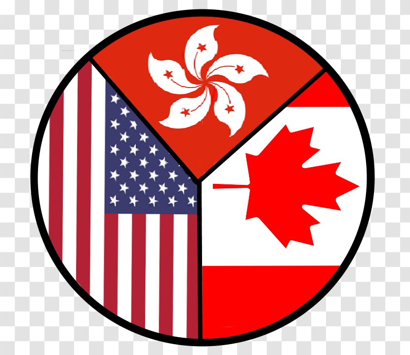 Flag Of The United States Canada Day Transparent PNG