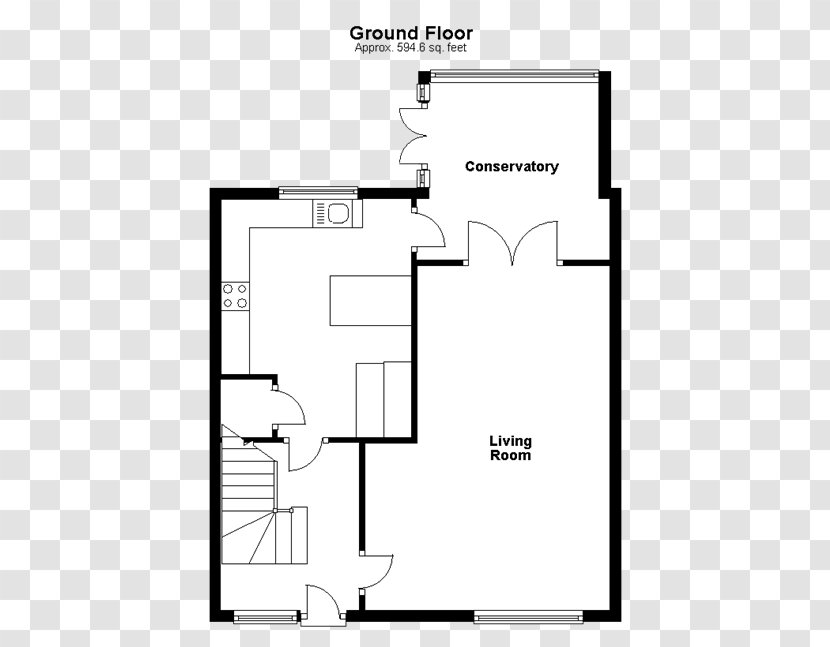Dún Laoghaire Floor Plan Open House - Patio Transparent PNG