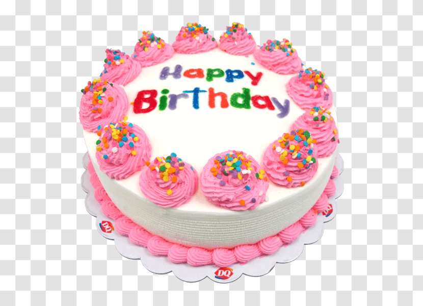 Ice Cream Cake Birthday Dairy Queen - First Transparent PNG