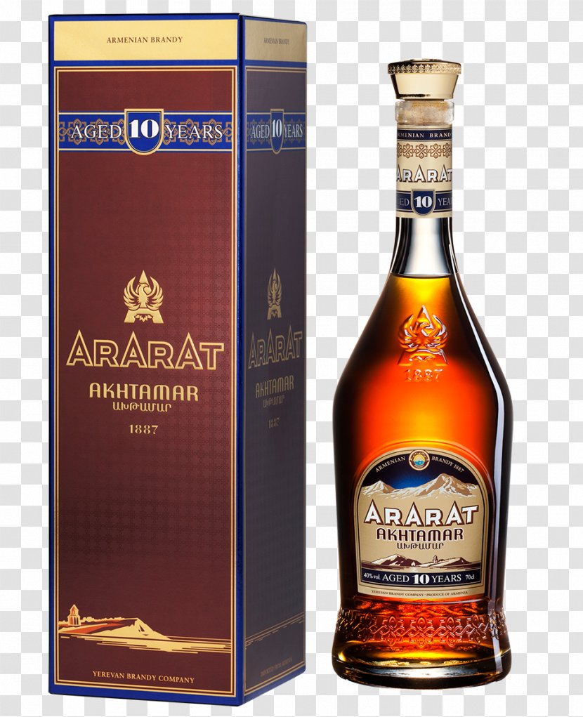 Ararat Liquor Brandy Wine Vaspurakan - Alcoholic Beverage Transparent PNG