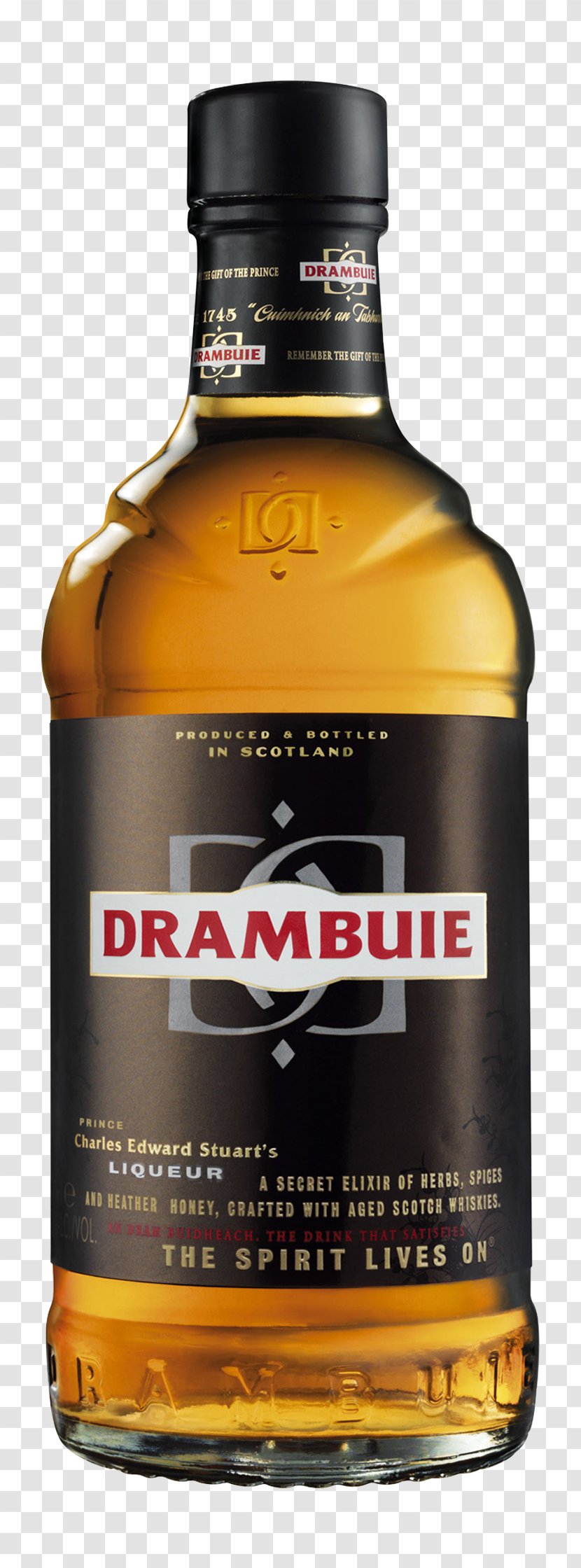 Drambuie Scotch Whisky Liqueur Whiskey Distilled Beverage - Irish Cream - Wine Transparent PNG
