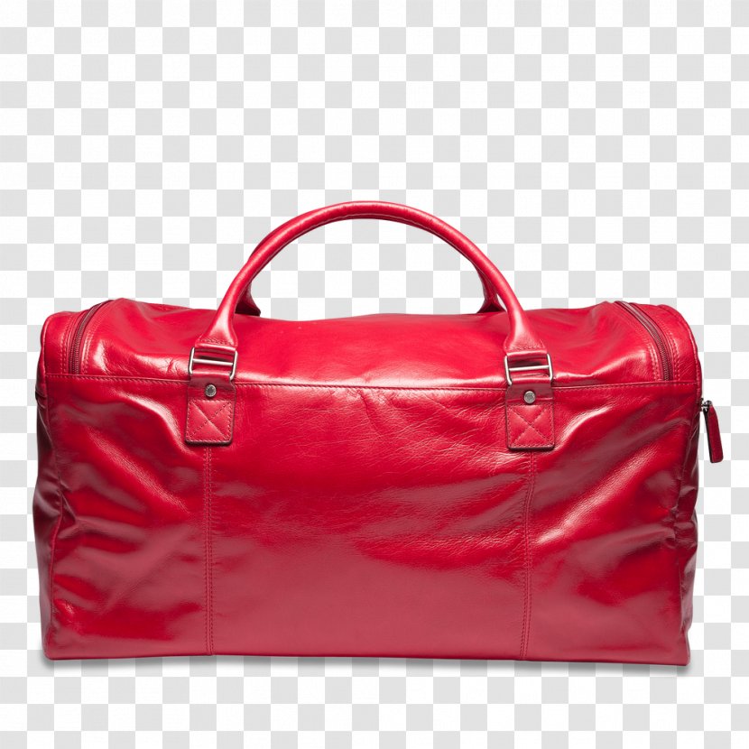 Handbag Leather Tasche PICARD Red - Travel Weekend Transparent PNG