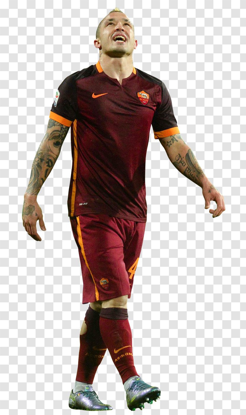 Radja Nainggolan A.S. Roma Inter Milan Clip Art - Sleeve - Clothing Transparent PNG