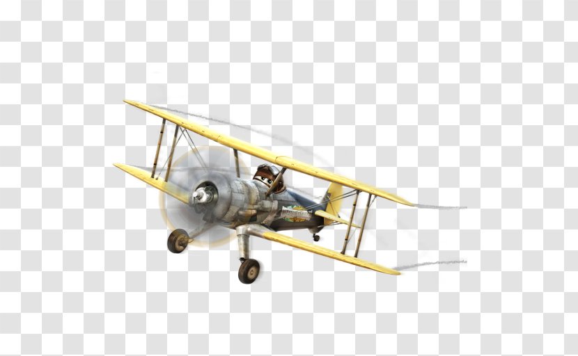 Leadbottom Dusty Crophopper Airplane Ishani Film - Biplane - Vintage Aircraft Transparent PNG