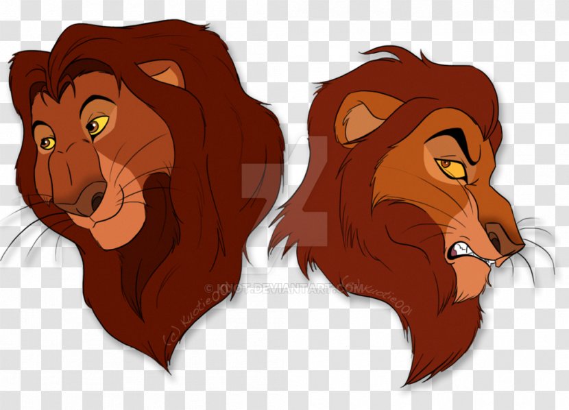 Lion Scar Mufasa Nala Rafiki - Neck Transparent PNG