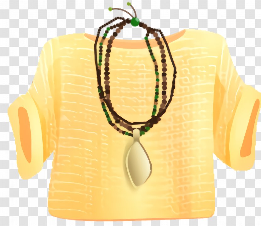 Yellow Background - Necklace - Pendant Jewellery Transparent PNG