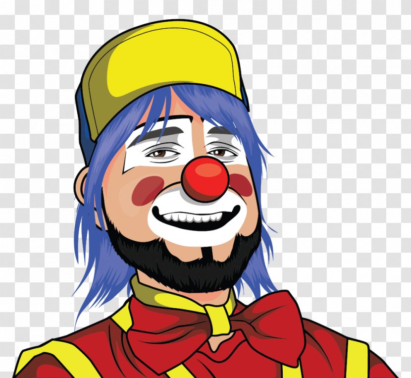 Clip Art Clown Vector Graphics Image Cartoon - Fictional Character - Happy Faces Easy Transparent PNG