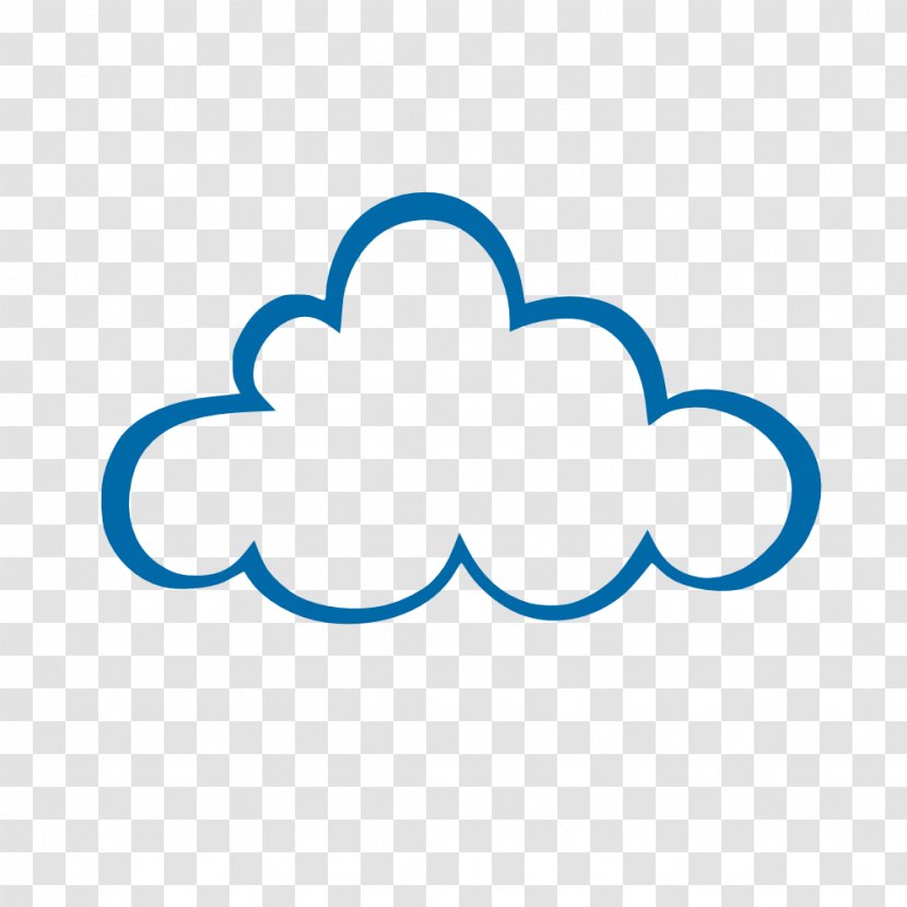 Cloud Computing Clip Art - White - Hosting Cliparts Transparent PNG