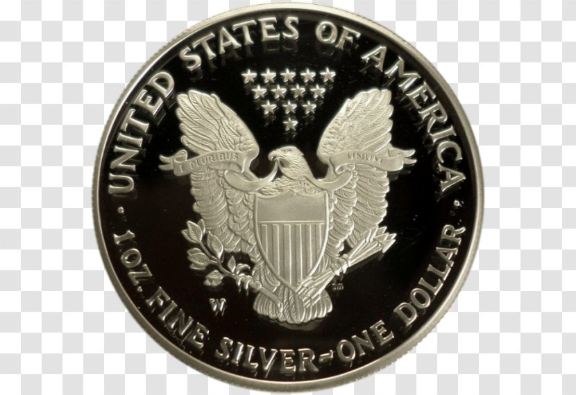 Coin American Silver Eagle Emblem Transparent PNG
