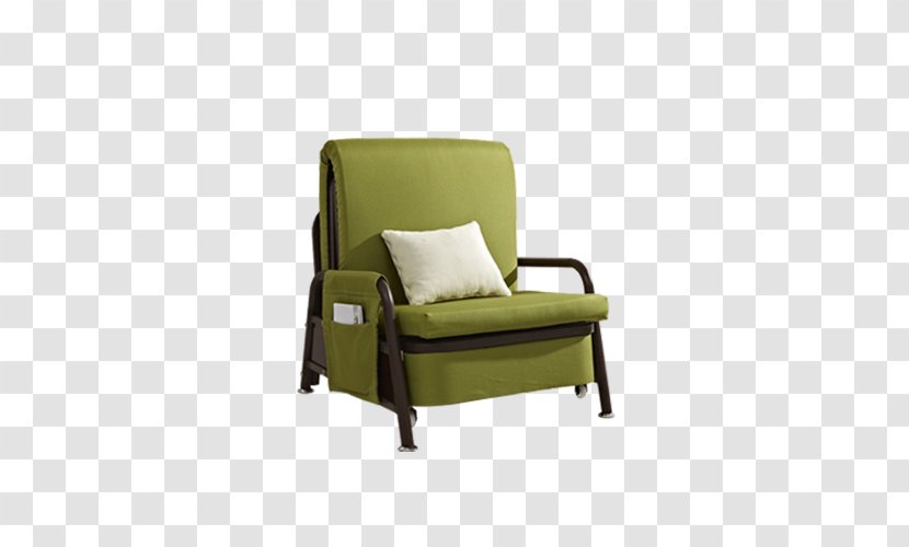 Couch Recliner Loveseat - Sofa Bed - Green Armchair Transparent PNG