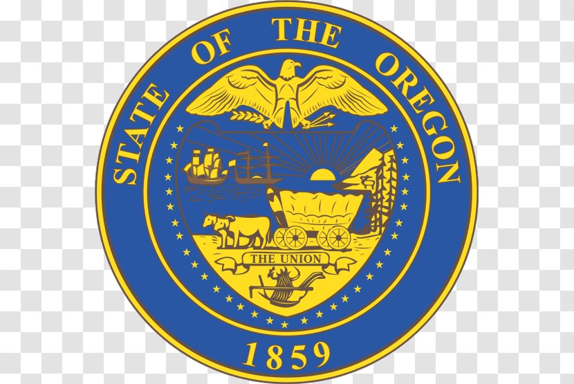 Seal Of Oregon Delaware North Dakota - Recreation - Small Ornaments Transparent PNG