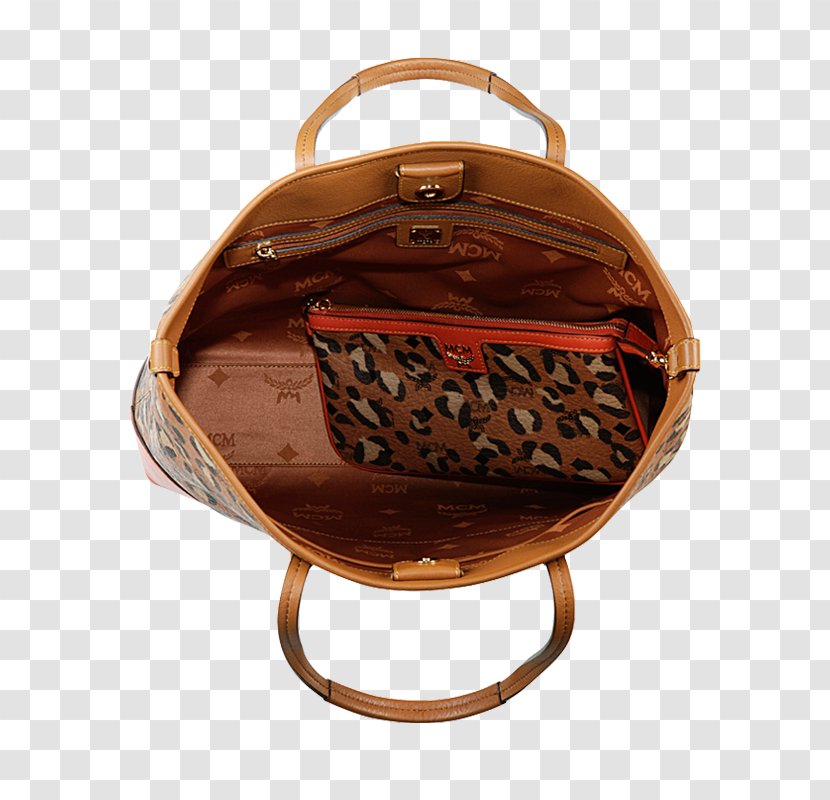Handbag Leather Brown Caramel Color - Bag - Design Transparent PNG