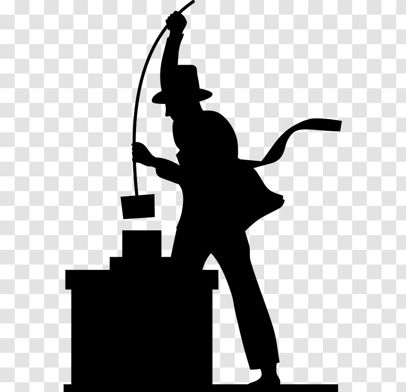 Chimney Sweep Fire Cleaner Clip Art - Roof Transparent PNG