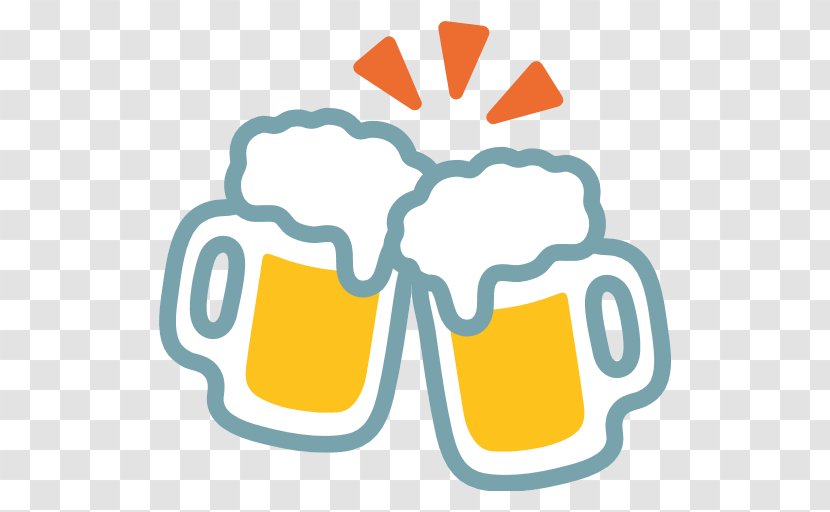 Beer Glasses Emoji Mug Drink - Glass Transparent PNG