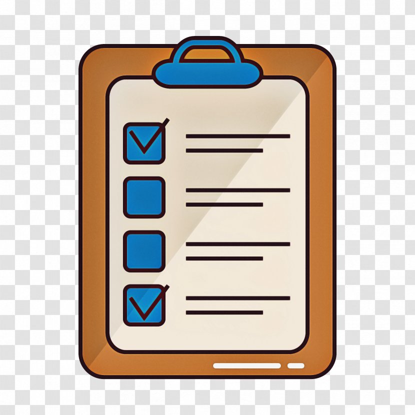 Checklist - Drawing - Technology Line Art Transparent PNG