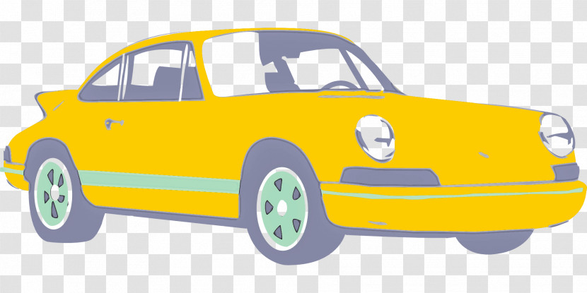 Land Vehicle Vehicle Car Yellow Regularity Rally Transparent PNG