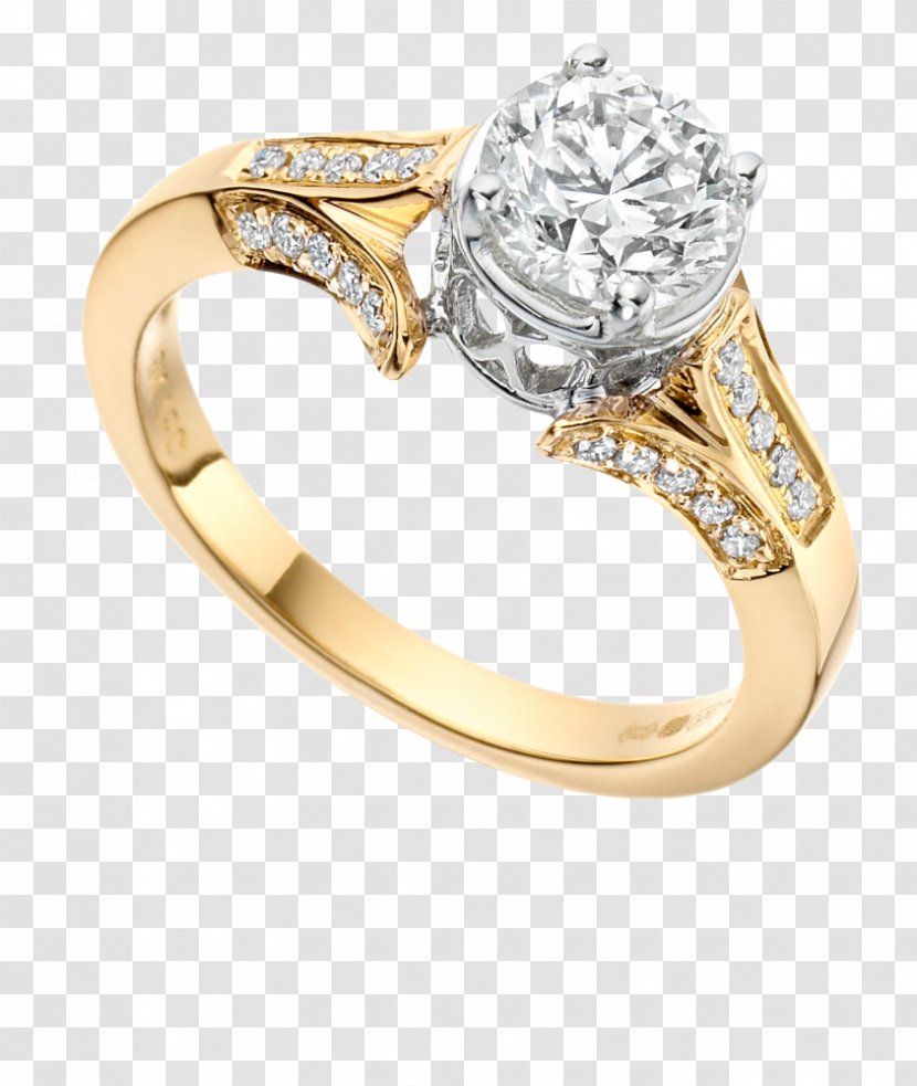 Engagement Ring Wedding Jewellery Gold Transparent PNG