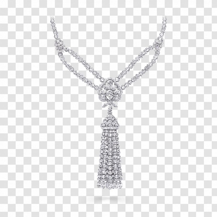 Necklace Diamond Tassel Bead Jewellery - Scattered Beads Transparent PNG