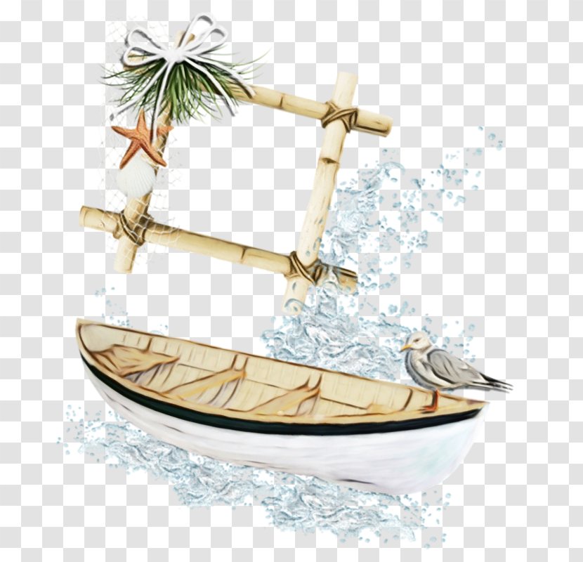 Boat Cartoon - Dinghy Transparent PNG