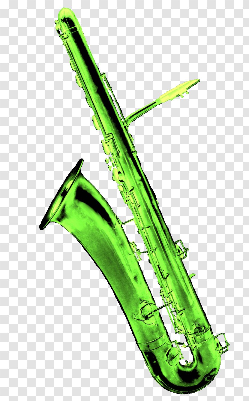 Baritone Saxophone Clarinet Family Woodwind Instrument Mellophone - Flower Transparent PNG