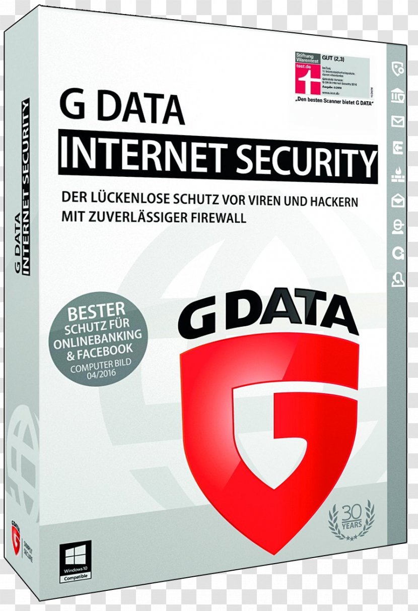 G Data Software Internet Security Dutch Font - Text Transparent PNG