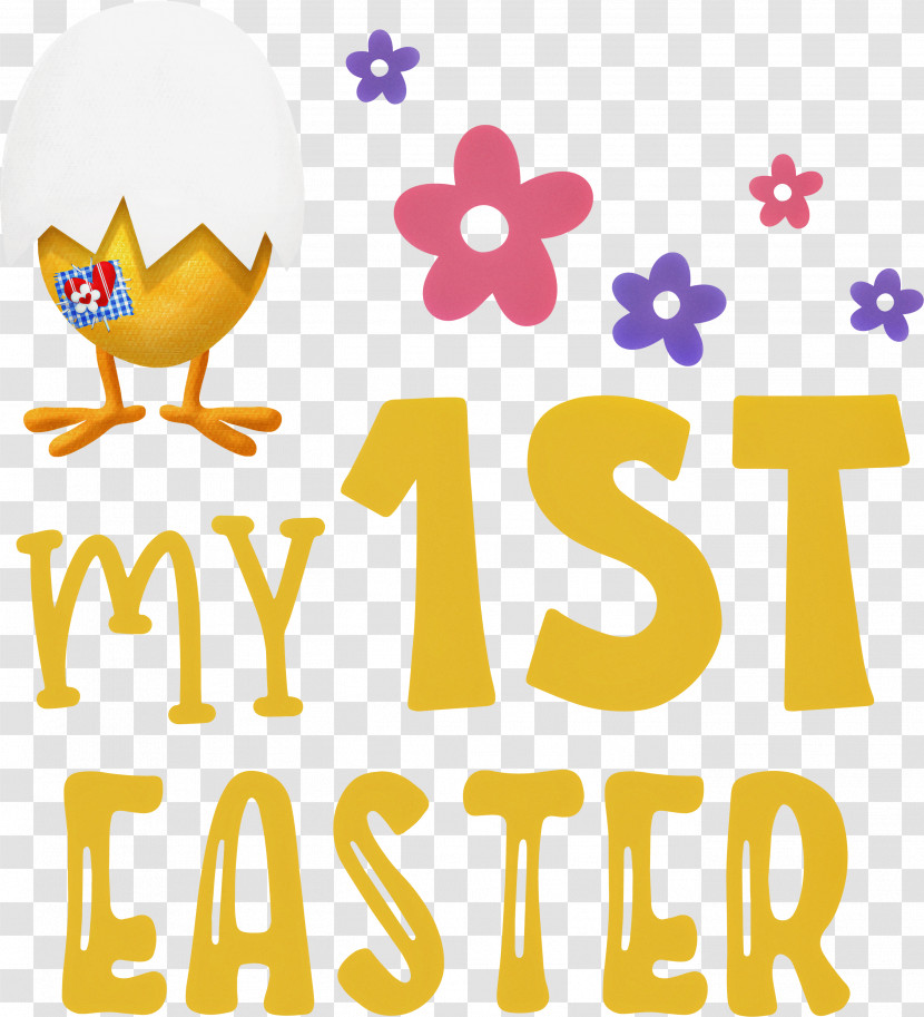 Happy Easter Day My 1st Easter Transparent PNG