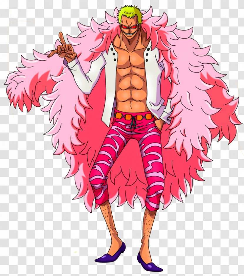 Donquixote Doflamingo Monkey D. Luffy Nico Robin One Piece Akainu - Flower - Flamingos Transparent PNG