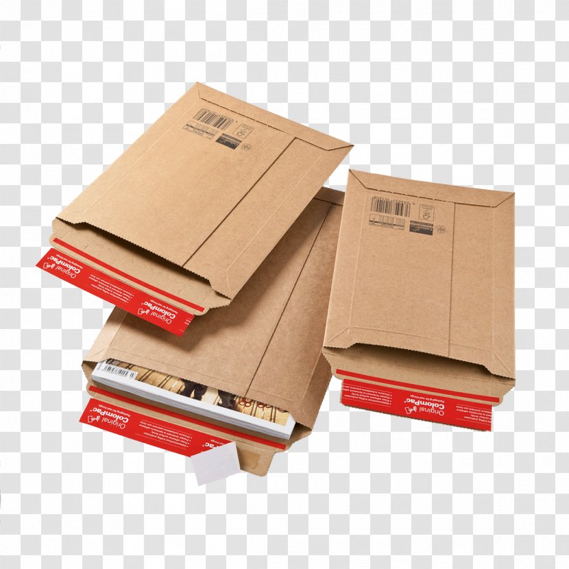 Kraft Paper Mail Envelope Corrugated Fiberboard - Carton Transparent PNG