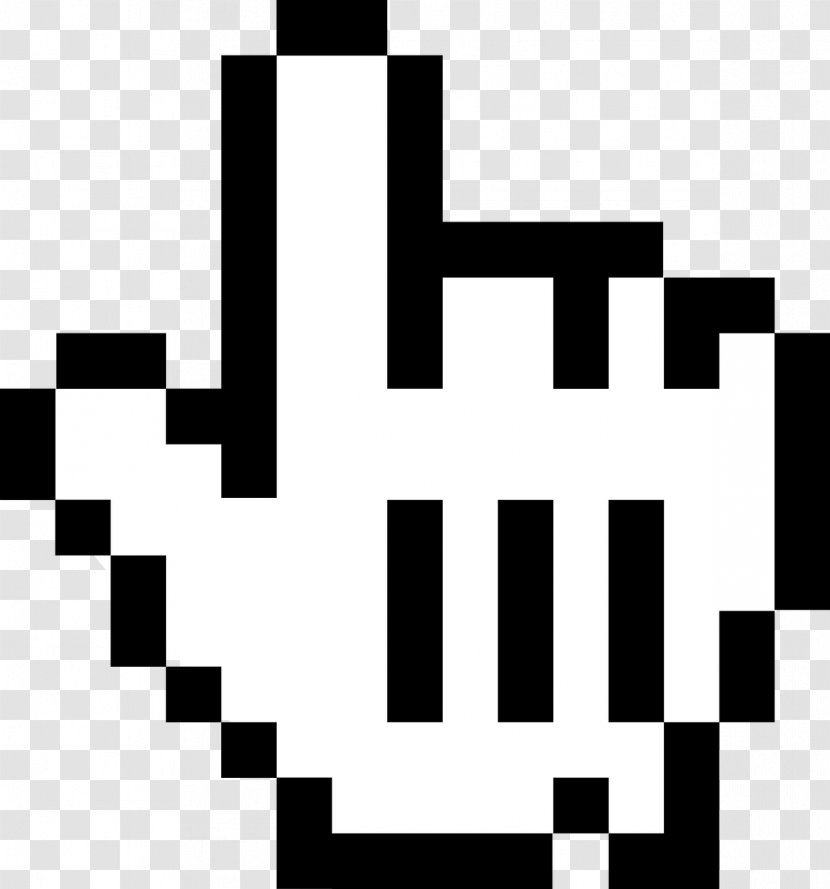 Computer Mouse Cursor Pointer Mickey Clip Art - Pixel Transparent PNG