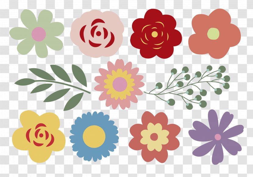 Vector Graphics Floral Design Image Illustration - Floristry - Beautiful Flowers Transparent PNG