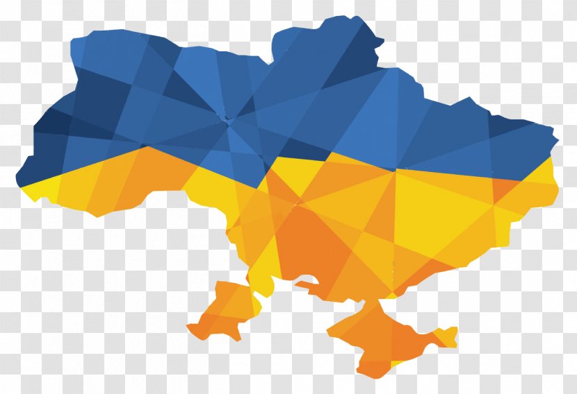 Flag Of Ukraine Royalty-free - Map - Victory Transparent PNG