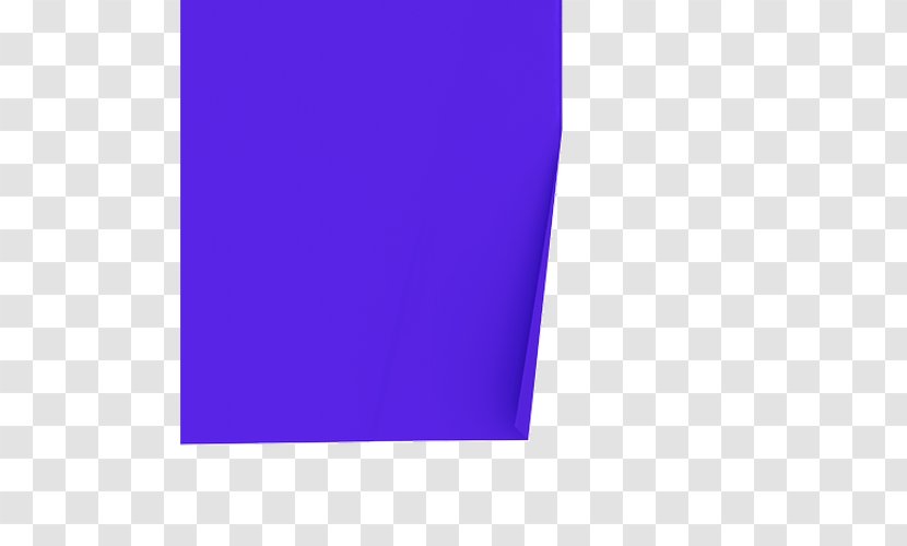 Cobalt Blue Line Angle - Rectangle - A4 Paper Flyer Transparent PNG