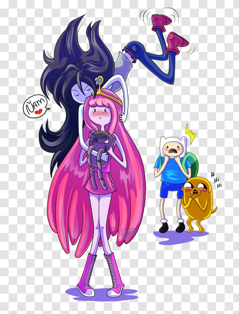 Marceline The Vampire Queen Princess Bubblegum Finn Human Jake Dog Game - Character - Delicious Transparent PNG